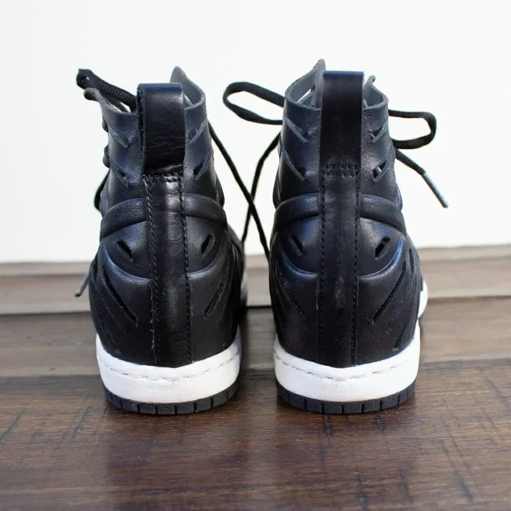 Nike Dunk Sky Hi 2.0 Joli Black Shoes Sandal Wedge Women’s‎ Size 5